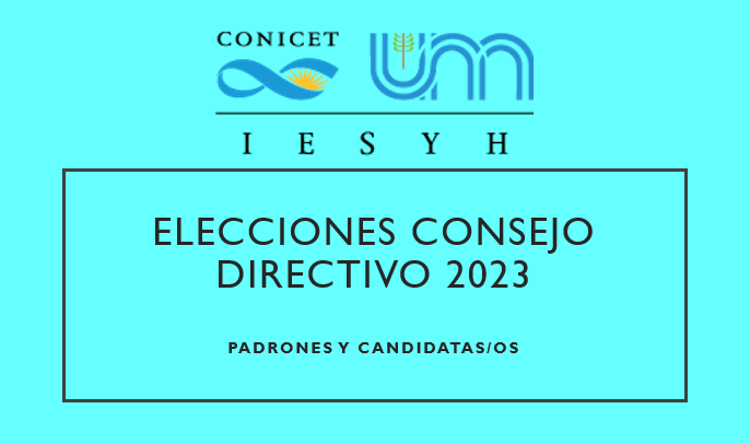 Elecciones Consejo Directivo Iesyh